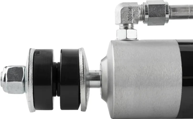 Fox 2.0 Perf Series 9.6in Smooth Body Remote Res. Front Shock - Side View