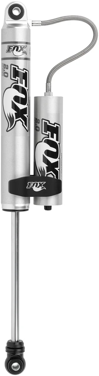 Fox 2.0 Performance Series 10.1in. Smooth Body R/R Shock Aluminum / Std Travel / Eyelet Ends - Black - Side View
