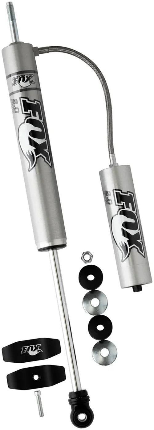 Fox 2.0 Performance Series 10.1in. Smooth Body Remote Res. Shock w/Stem Mount / Std Travel - Black - Installation View