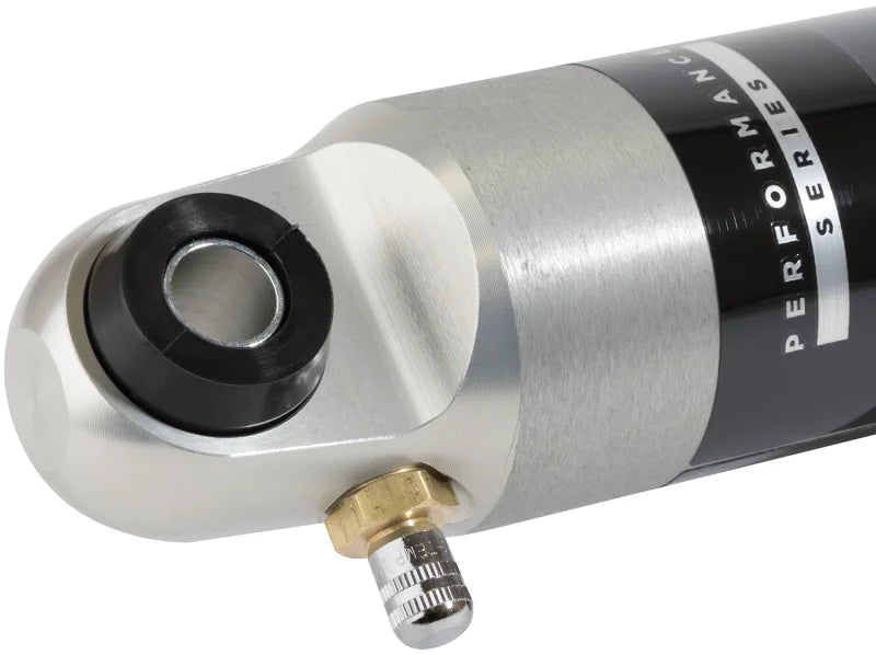 Fox 2.0 Performance Series 8.1in. Smooth Body IFP Stabilizer Steering Damper (Alum) - Black - Side View