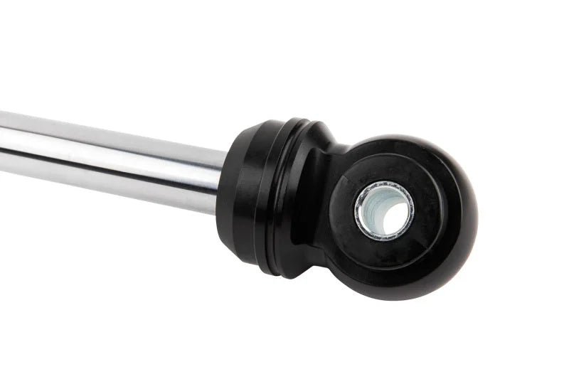 Fox 20-Up GM 2500/3500 Performance Elite Series 2.5 Rear Adjustable Shocks 0-1in Lift - Side View