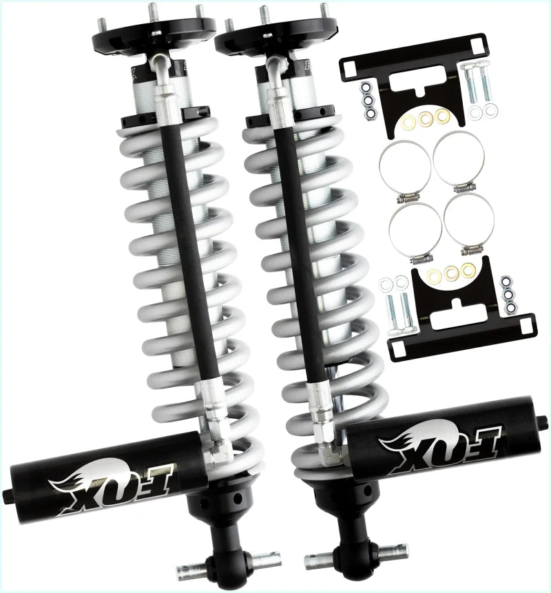 Fox 2007+ Chevy 1500 Front 2.5 Factory Series 5.8in. R/R Coilover Set / 4-6.5in. Lift *BDS Lift Only - Installation View
