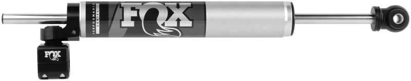 Fox 2007+ Jeep JK 8.2in 2.0 Tie Rod Clamp Steering Stabilizer - Main Product View