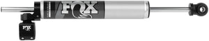 Fox 2007+ Jeep JK 8.2in 2.0 Tie Rod Clamp Steering Stabilizer - Main Product View