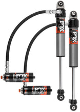 Load image into Gallery viewer, Fox 2018+ Jeep JL 2.5 Factory Race Series 10.17in Remote Res. Front Shock Set / 2-3in. Lift w/ DSC - Side View