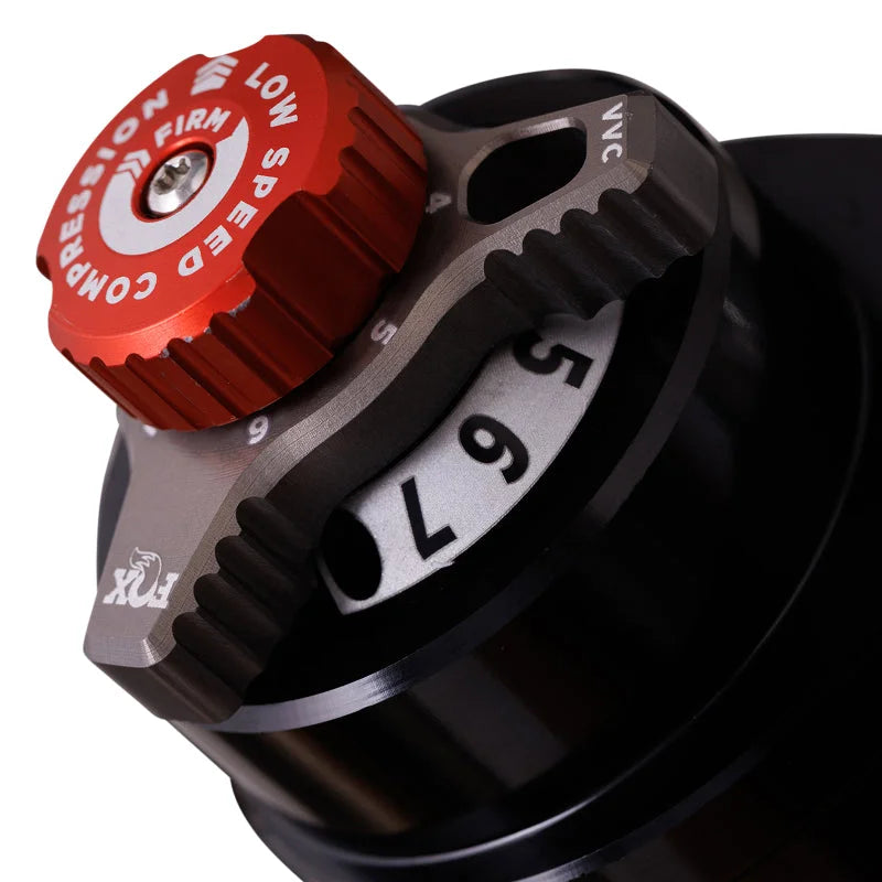 Fox 2024+ Toyota Tacoma 2.5 Performance Elite Series Front Reservoir Shock (1-3in Lift) DSC EVO - Side View