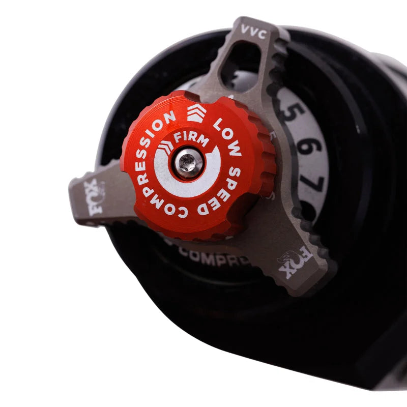 Fox 2024+ Toyota Tacoma 2.5 Performance Elite Series Front Reservoir Shock (1-3in Lift) DSC EVO - Back View