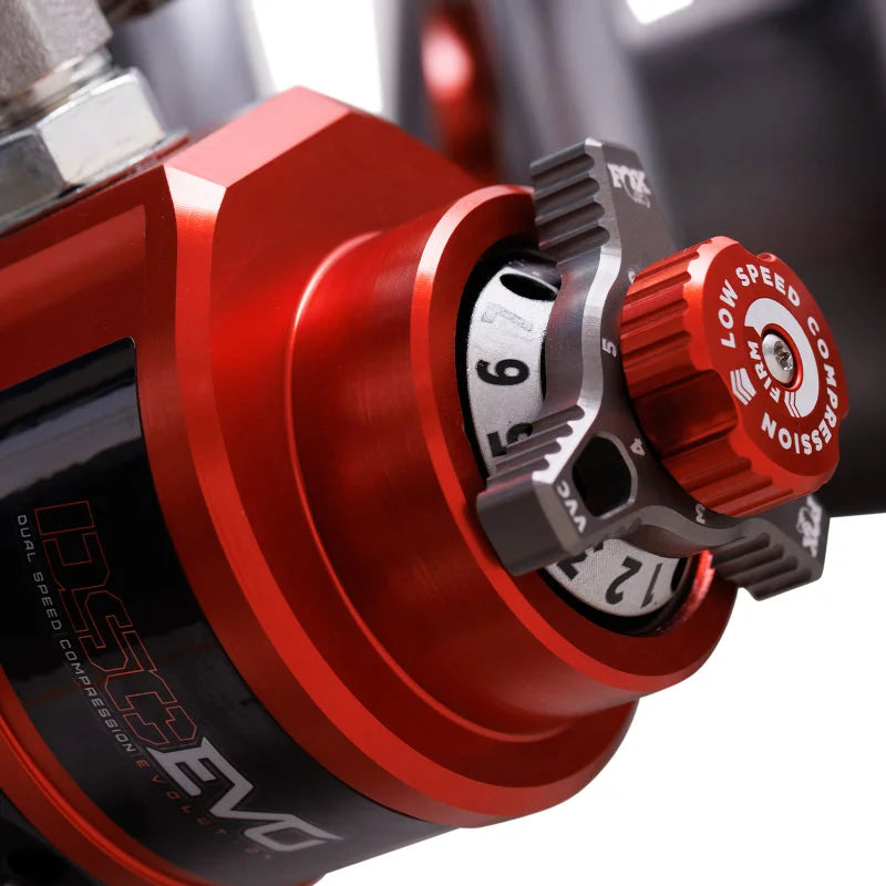 Fox 2025+ Toyota 4Runner / 2024+ LandCruiser GX550 3.2 Factory Race Front Shock - 1-3in Lift - Side View