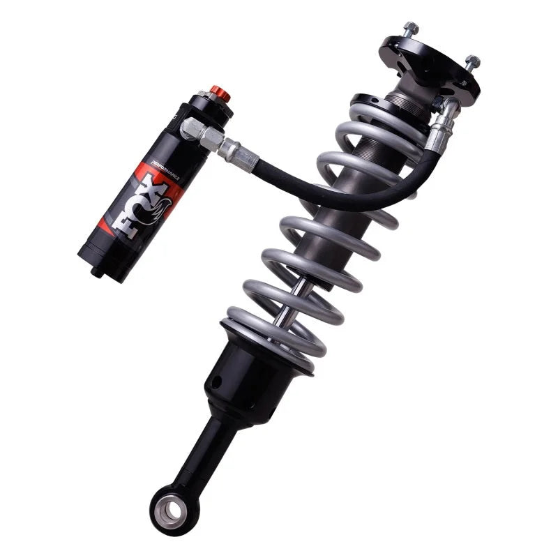 Fox 22-24 Lexus LX600 2.5 Performance Elite Series Front Coil-Over Reservoir Shocks- Adjustable - Side View