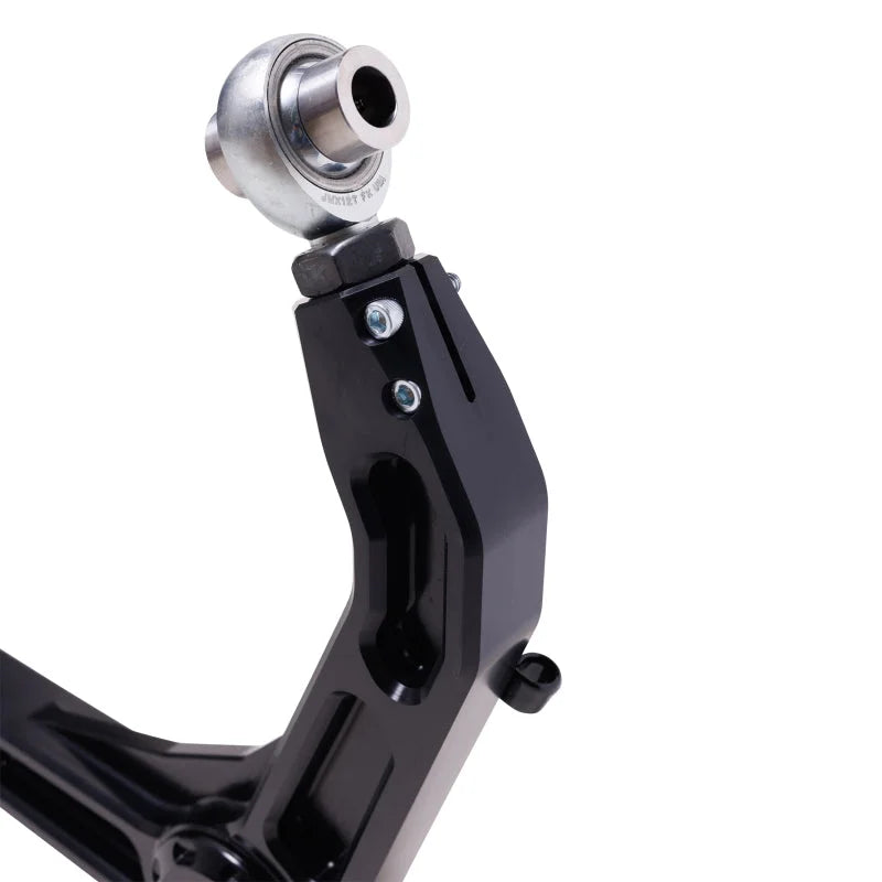 Fox 22-24 Toyota Tundra Billet Upper Control Arm - Black - Side View