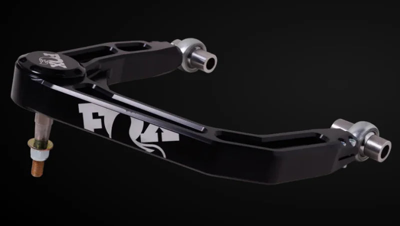 Fox 22-24 Toyota Tundra Billet Upper Control Arm - Black - Installation View