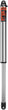 Load image into Gallery viewer, Fox 2.5 Factory Series 12in. Air Shock 1-5/8in. Shaft (Normal Valving) 40/80 - Black - Side View