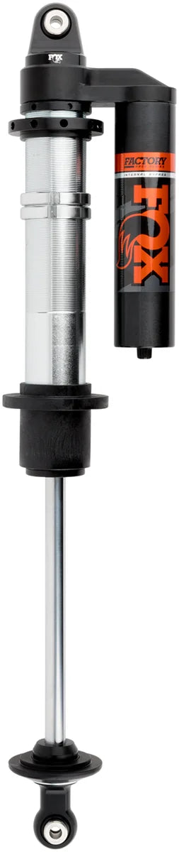 Fox 2.5 Factory Series 14in. Piggyback Reservoir Coilover Shock 7/8in. Shaft (50/70) - Black - Back View