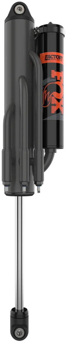 Fox 4.0 Factory Race Shaft 5-Tube External Bypass 18in Piggyback Shock - Left - Side View