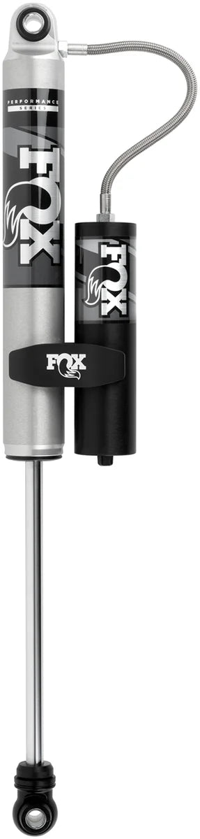 Fox 99+ Chevy HD 2.0 Perf Series 11.1in. Smooth Body IFP Rear Shock / 1.5-3.5in Lift - Side View