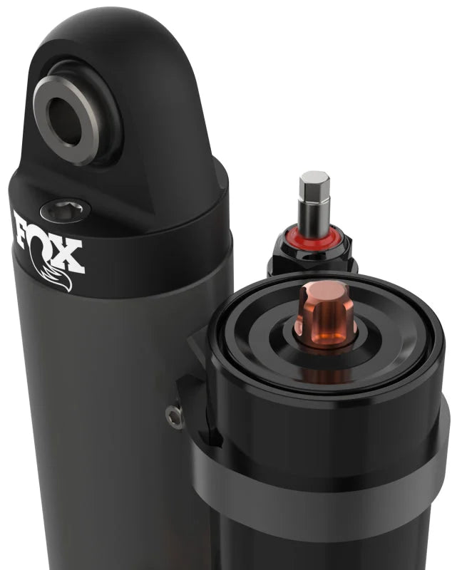 Fox Factory Race 2.5 X 8 External Bypass Piggyback Shock right - Side View