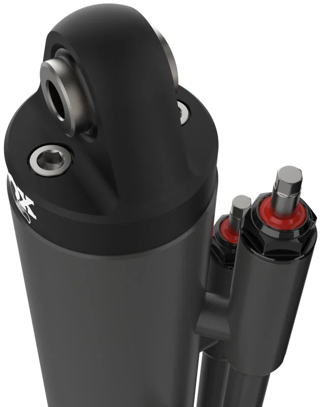 Fox Factory Race 3.0 x 14in External Bypass (3 TUBE) Remote Shock (Left) - Side View