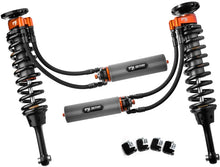 Load image into Gallery viewer, Fox Ford Raptor 3.0 Factory Series 7.9in Int. Bypass Remote Res. Front Coilover Set DSC Adj. - Blk - Back View