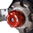 Load image into Gallery viewer, Fox Jeep JK 2.5 Factory Series 9.79in. Internal Bypass Remote Reservoir Shock/2.5-4in. Lift (Pair) - Back View