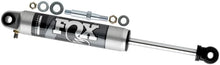 Load image into Gallery viewer, Fox Jeep TJ/LJ/XJ/MJ 2.0 Performance Series 6.2in. Smooth Body IFP Steering Stabilizer - Aluminum - Installation View