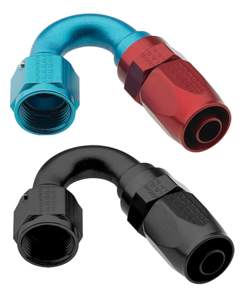 Fragola -10AN x 150 Degree Pro-Flow Hose End - Black - Main Product View