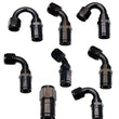 Load image into Gallery viewer, Fragola -16AN Race-Rite Crimp-On Hose End 180 Degree - Side View