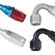 Load image into Gallery viewer, Fragola -16AN x 120 Degree Power Flow Hose End - Black