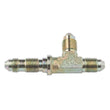 Load image into Gallery viewer, Fragola -3AN Steel Bulkhead Tee - On Run - Main Product View