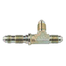 Load image into Gallery viewer, Fragola -3AN Steel Bulkhead Tee - On Run - Main Product View