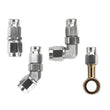 Load image into Gallery viewer, Fragola -3AN x 45 Degree Hose End Forged