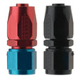Load image into Gallery viewer, Fragola -4AN Straight Pro-Flow Hose End - Black