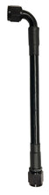 Load image into Gallery viewer, Fragola -6AN Ext Black PTFE Hose Assembly Straight x 90 Degree 20in