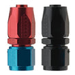 Load image into Gallery viewer, Fragola -6AN Straight Pro-Flow Hose End - Blue/Red