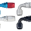 Load image into Gallery viewer, Fragola -6AN x 90 Degree Power Flow Hose End - Black