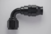 Load image into Gallery viewer, Fragola -8AN Real Street x 90 Degree Hose End Black For PTFE Hose