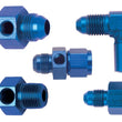 Load image into Gallery viewer, Fragola Inline Gauge Adapter -10AN Male x -10AN Fem - Black