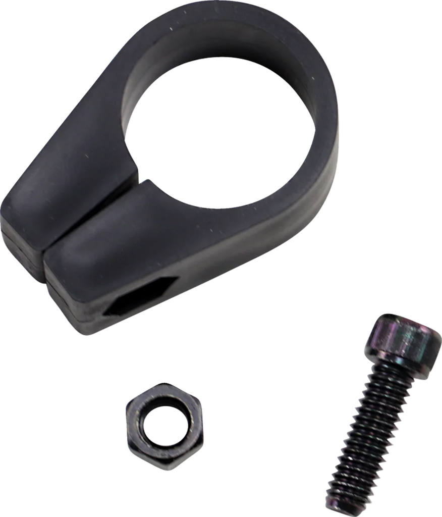 Frame Clamp - Black - 1-1/4" Jagg Oil Coolers CL125 - Main Product View