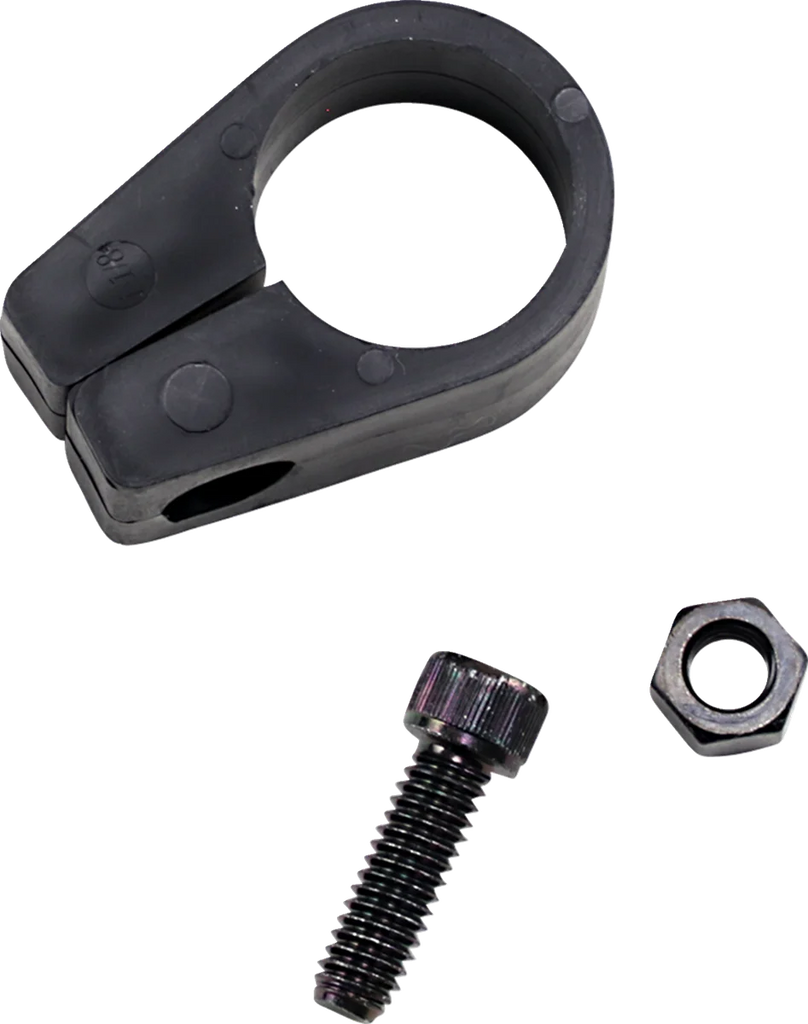 Frame Clamp - Black - 1-1/8" Jagg Oil Coolers CL112 - Main Product View