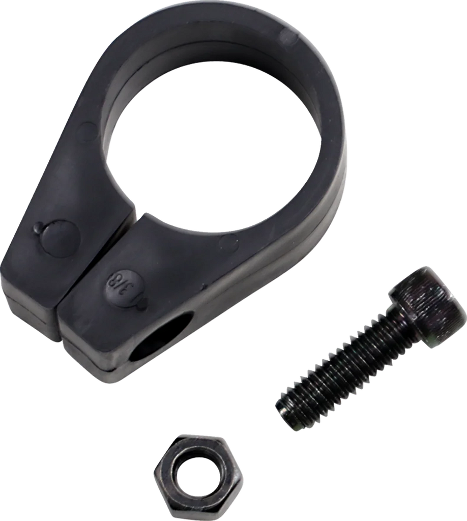 Frame Clamp - Black - 1-3/8" Jagg Oil Coolers CL138 - Main Product View