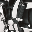 Load image into Gallery viewer, Frame Inserts - Chrome - Softail DragSpecialties 72799 - Side View