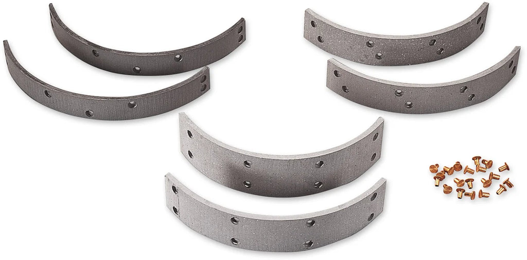 Front Brake Linings and Rivets DragSpecialties 06-0121SCP-SC7 - Main Product View