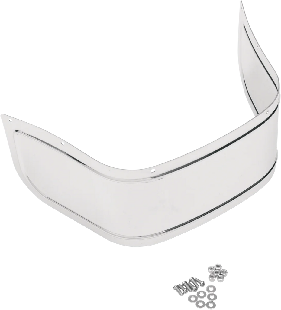 Front Fender Skirt - Chrome DragSpecialties 76764 - Main Product View