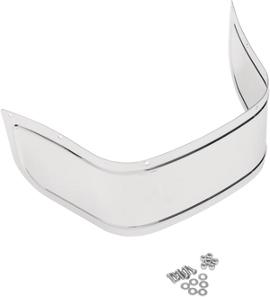 Front Fender Skirt - Chrome DragSpecialties 76764 - Main Product View