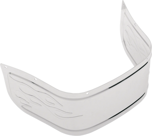 Front Fender Skirt - Chrome DragSpecialties 76764F - Main Product View