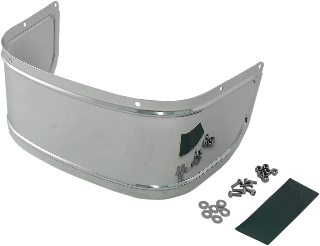 Front Fender Skirt - Chrome DragSpecialties 77978 - Main Product View