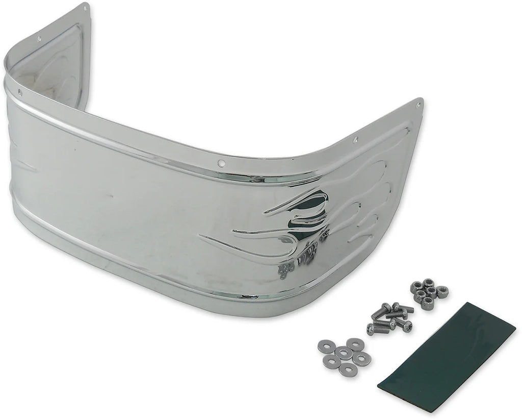 Front Fender Skirt - Chrome DragSpecialties 77978F - Main Product View