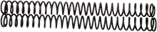 Load image into Gallery viewer, Front Fork Springs - 0.47 kg/mm - Side View