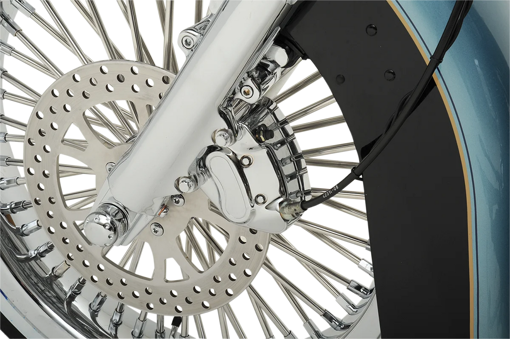 Front Left Caliper - '00-'07 DragSpecialties RPLS44046-00CP - Side View