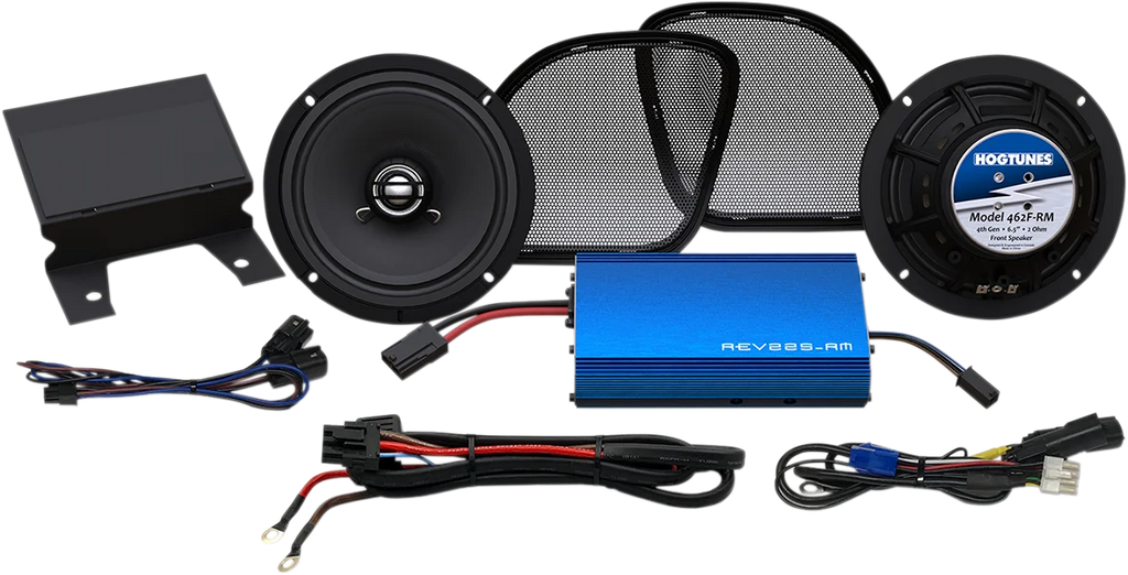 Front Speaker Kit - 225-Watt Amp Hogtunes G4 RG KIT-RM - Main Product View