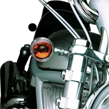 Load image into Gallery viewer, Front Turn Signal Relocation Kit F/VRSCA DragSpecialties 19130000 - Side View